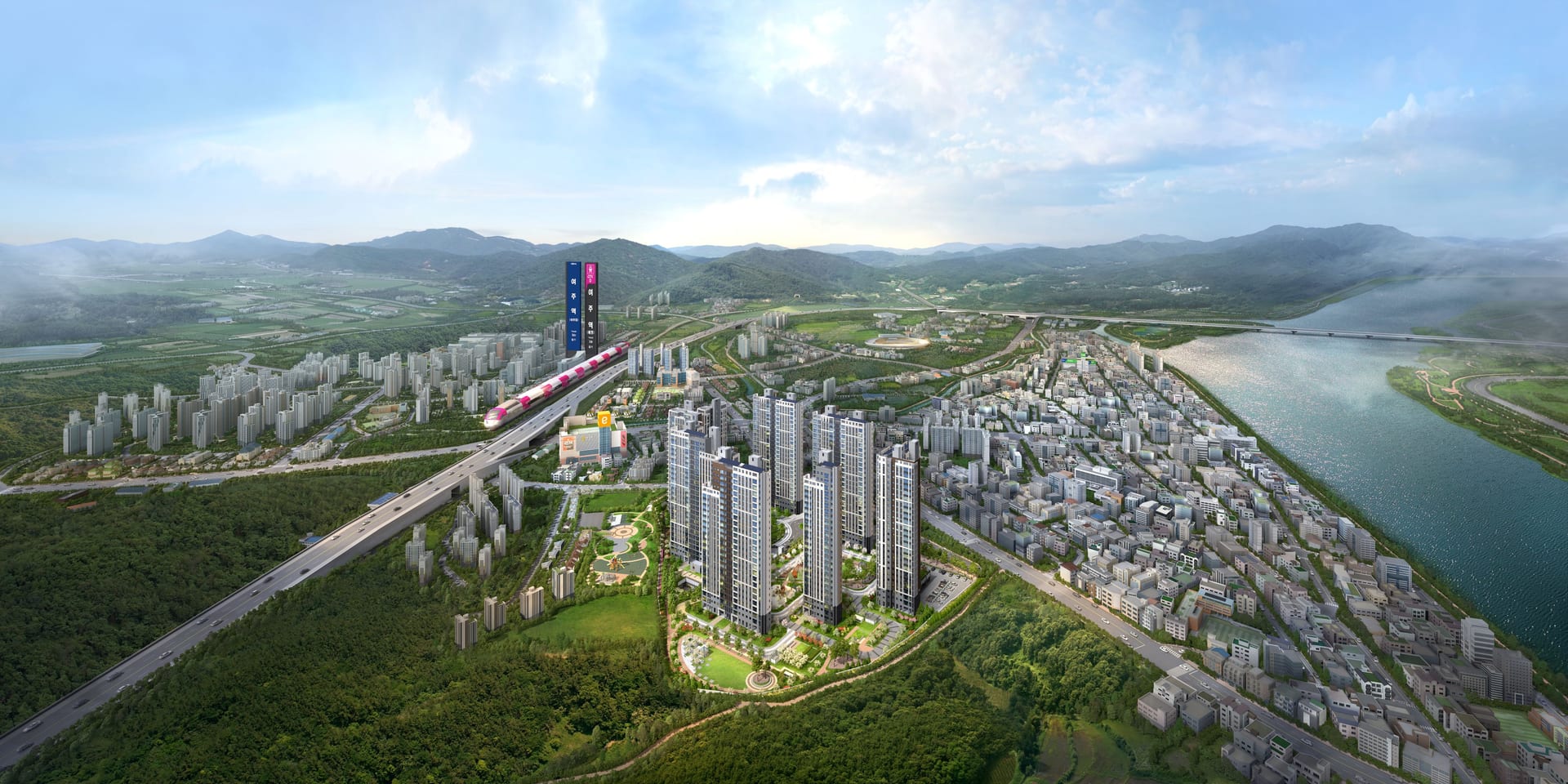 여주역 대광로제비앙 더센텀 입지도